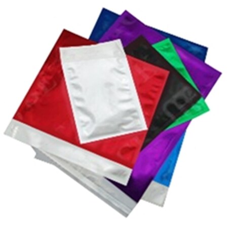 Officespace 10.75 x 13 in. Red Metallic Glamour Mailers, 250PK OF2822782